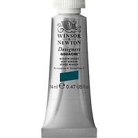 Gouache designer - 14ml - vert winsor - s3