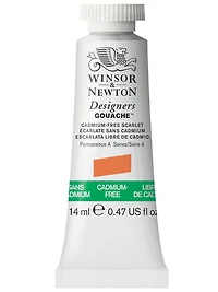 Designers gouache - 14ml - cadmium-free scarlet - s4