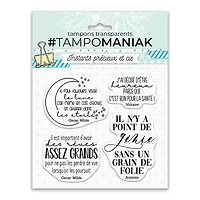 Planche de tampons transparents - rêves assez grands