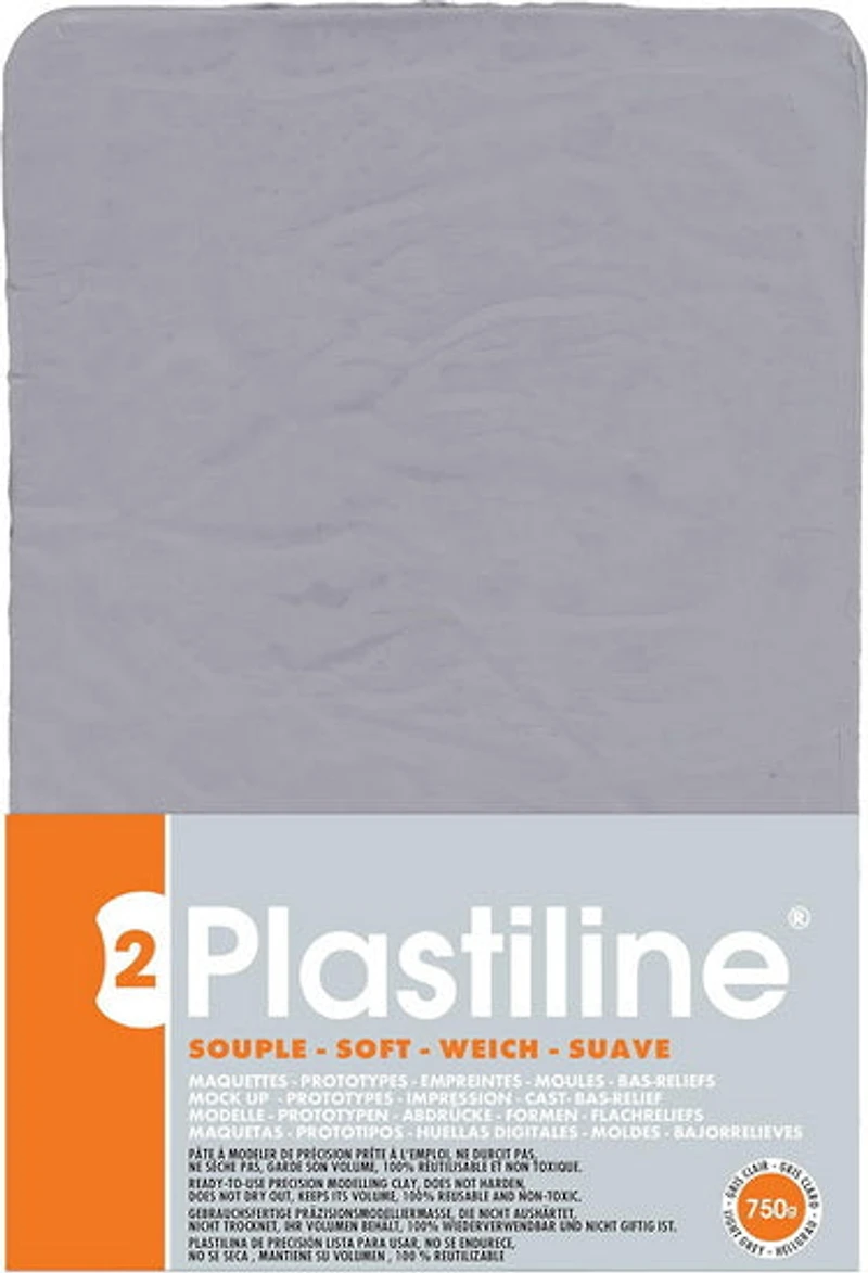 Hardness Plastiline - LIGHT GREY