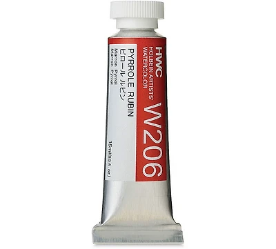 Watercolor Pyrrole Rubin Series A - 15ml
