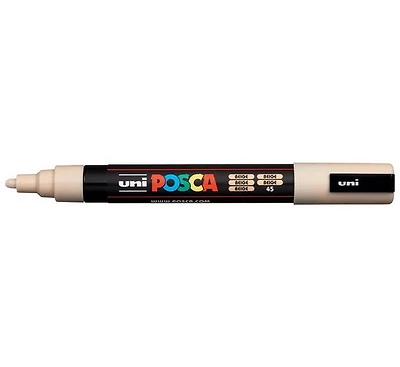 Marqueur posca conique pc-5m beige