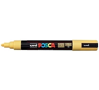 Marqueur posca conique pc-5m jaune paille