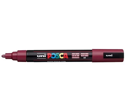Marqueur posca conique pc-5m vin rouge