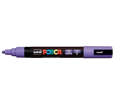 Marqueur posca conique pc-5m lilas