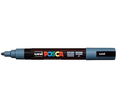 Marqueur posca conique pc-5m gris ardoise