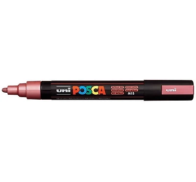 Marqueur posca conique pc-5m rouge métallique