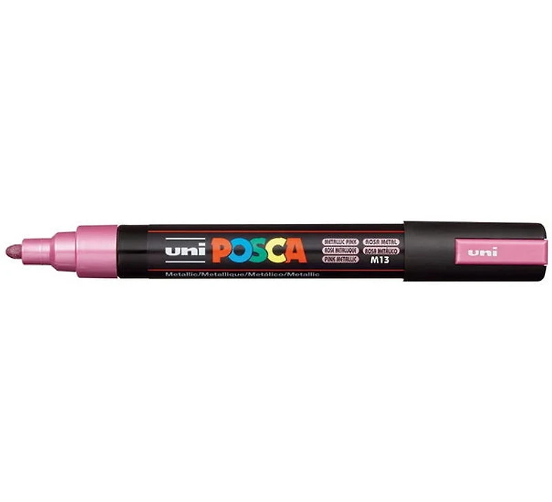 Marqueur posca conique pc-5m rose métallique