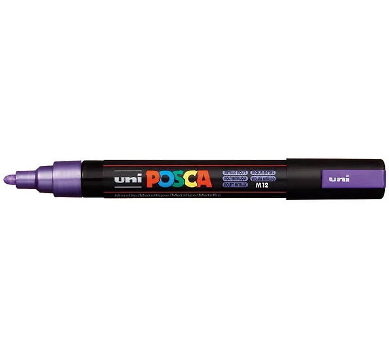 Marqueur posca conique pc-5m violet métallique