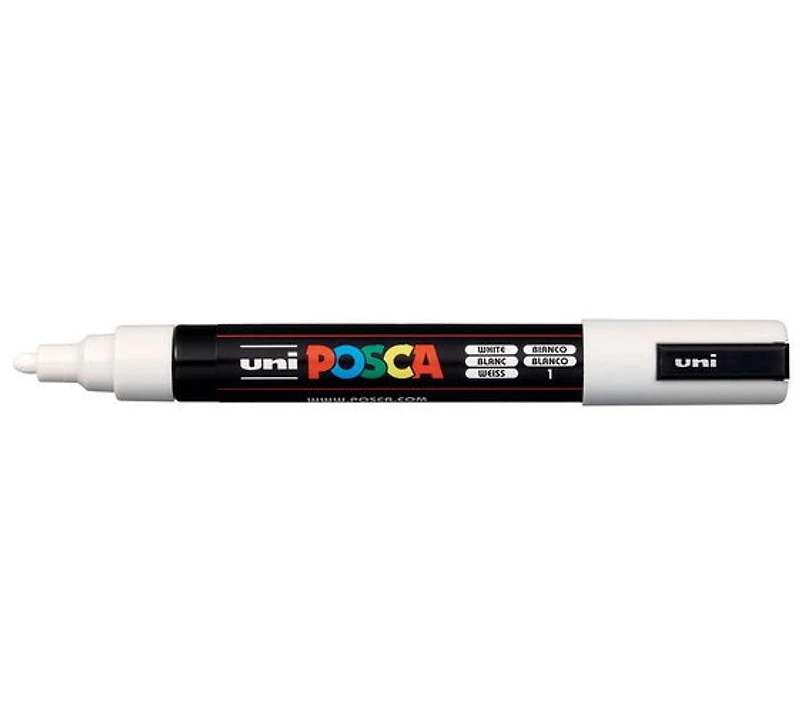 Marqueur posca conique pc-5m blanc