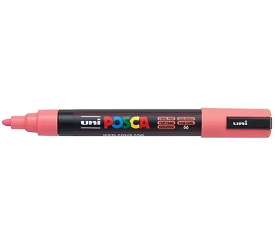 Marqueur posca conique pc-5m rose corail