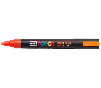 Marqueur posca conique pc-5m orange fluo