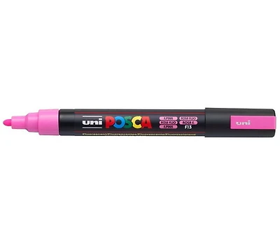 Marqueur posca conique pc-5m rose fluo