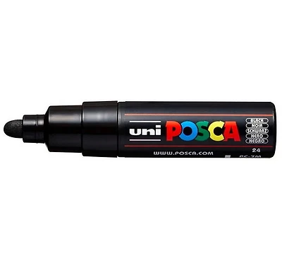 Marqueur posca conique pc-7m noir