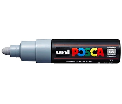 Marqueur posca conique pc-7m gris