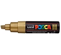 Marqueur posca biseau pc-8k or
