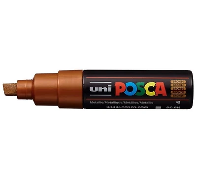 Marqueur posca biseau pc-8k bronze
