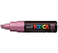 Marqueur posca biseau pc-8k rose métallique