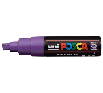 Marqueur posca biseau pc-8k violet