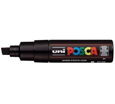 Marqueur posca biseau pc-8k noir