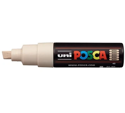 Marqueur posca biseau pc-8k beige