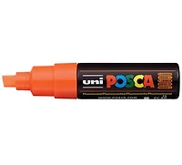 Marqueur posca biseau pc-8k orange fluo