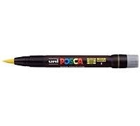 Marqueur posca pinceau pcf-350 jaune