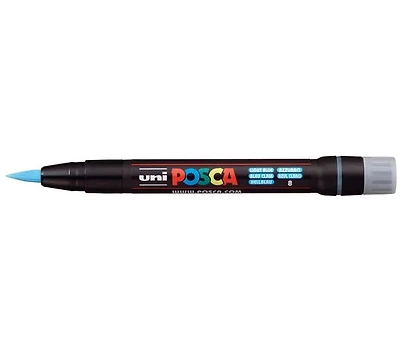 Posca Marker PCF-350 Brush Tip Light Blue