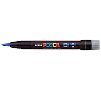 Marqueur posca pinceau pcf-350 bleu