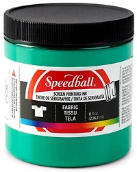 Encre sérigraphie - textile - vert - 8oz