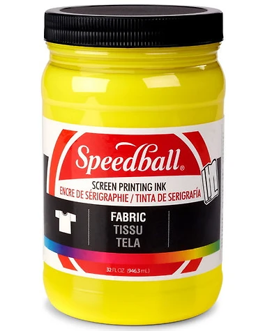 Screen printing ink - textile - process yellow - 32oz