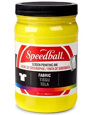 Screen printing ink - textile - process yellow - 32oz