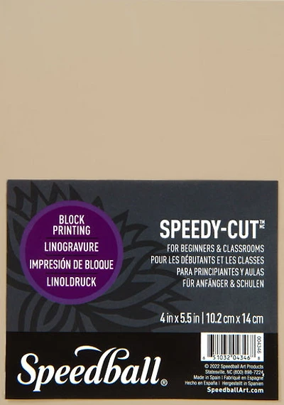 Plaque linogravure speedy cut