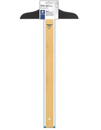 Règle en t tête fixe 24po