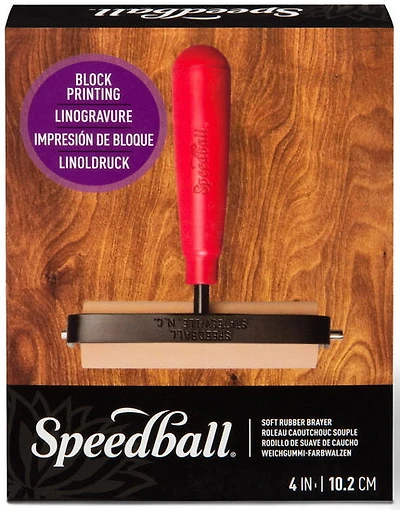 Rouleau linogravure latex naturel - mou