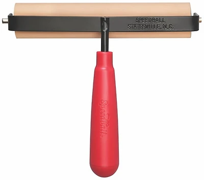 Rouleau linogravure latex naturel - mou - 6po