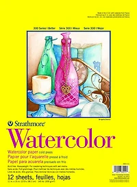 Bloc papier aquarelle - 11x15po (12f)