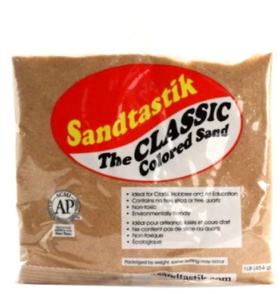 Sable décoratif marron clair - 1lb