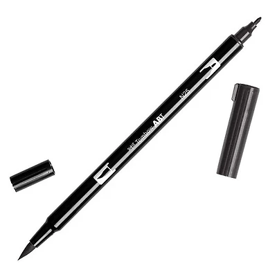 Dual brush pen lamp black