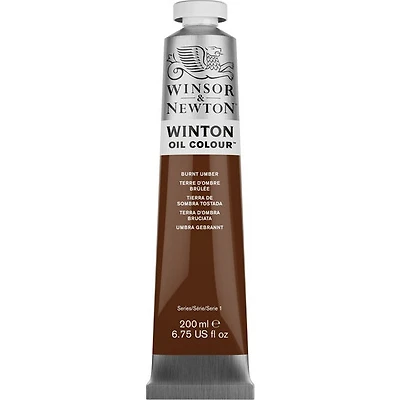 Winton oil - 200ml - burnt umber - s1
