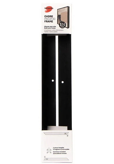 Gallery Canvas Moulding Systems Black 18"