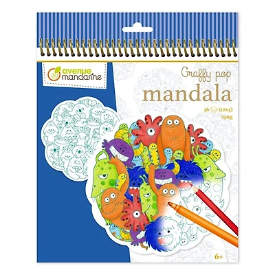 Graffy Pop Mandala: Jumble Monsters