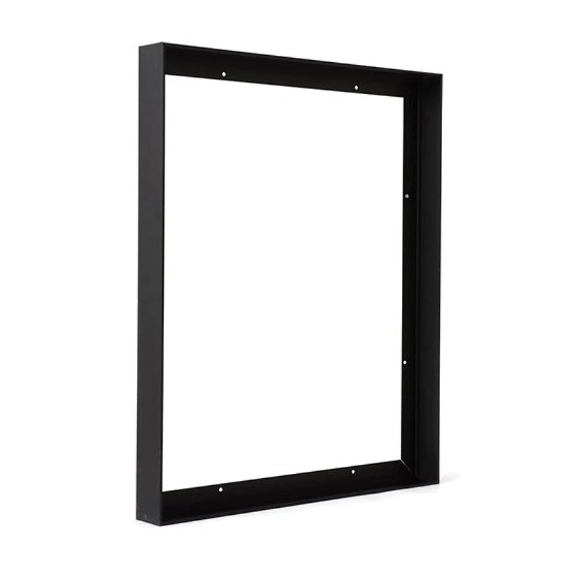 Cadre flottant en aluminium pacific - noir, 16 x 20 po