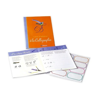 Cahier d'exercices calligraphie a5 - éd. anglaise/allemande