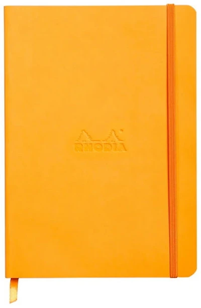 CARNET À COUVERTURE SOUPLE A5 Orange ligne