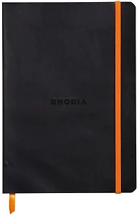 CARNET À COUVERTURE SOUPLE A5 Noir ligne