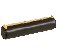 Round Pencil Case - BLACK