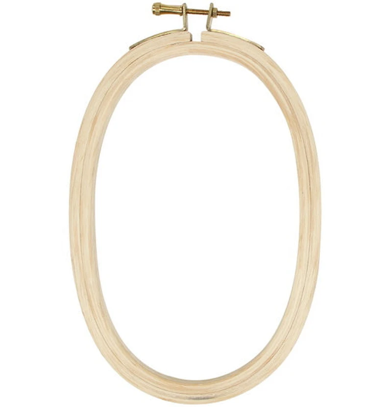 Cerceau à broder - ovale