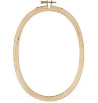 Embroidery hoop - oval - 20cm