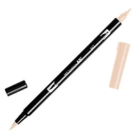 Dual brush pen tan